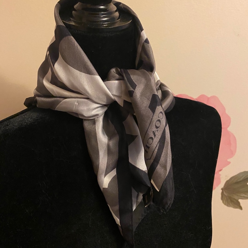 Coach Silk Scarf